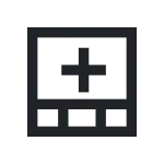 Table Add Row Above SVG Icon